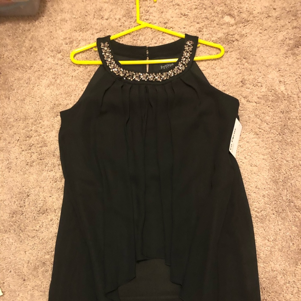 Little Black Dress with sheath overlay